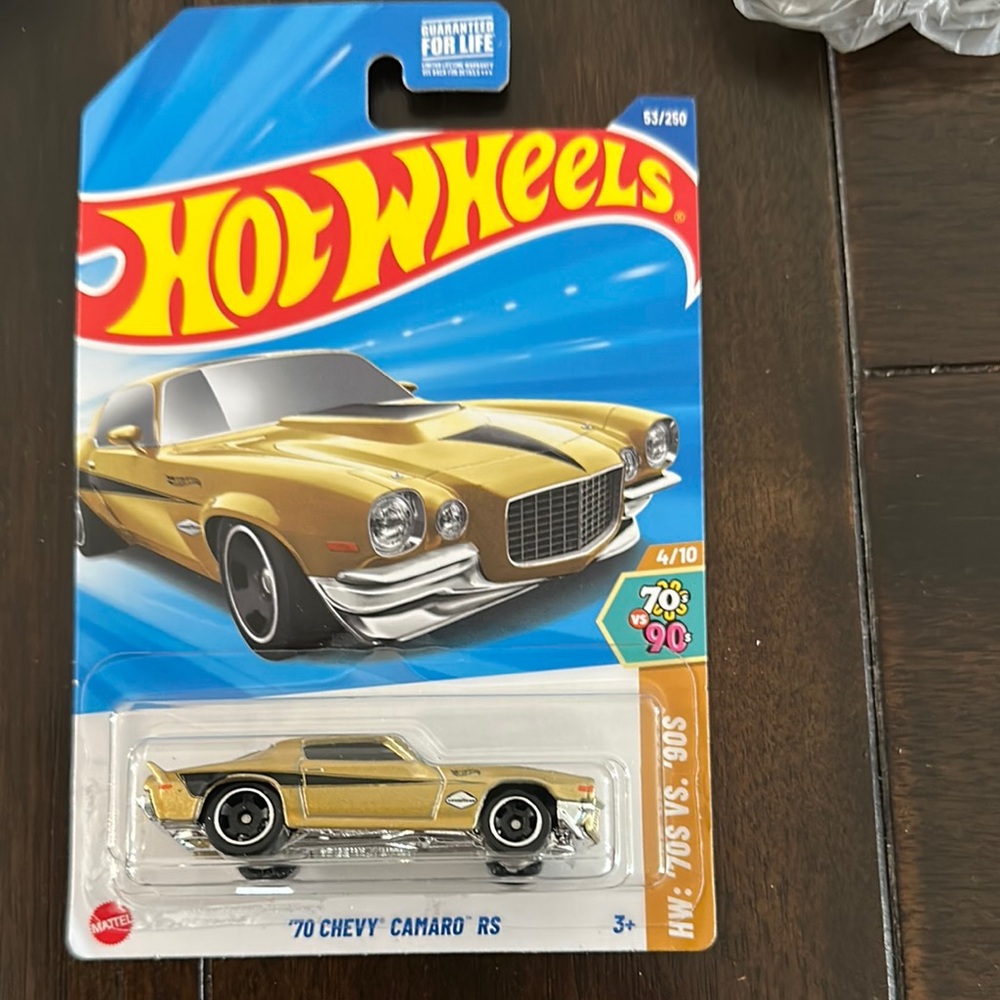 '70 Chevy Camaro RS - Gold
